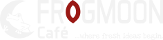 Frogmoon logo with slogan